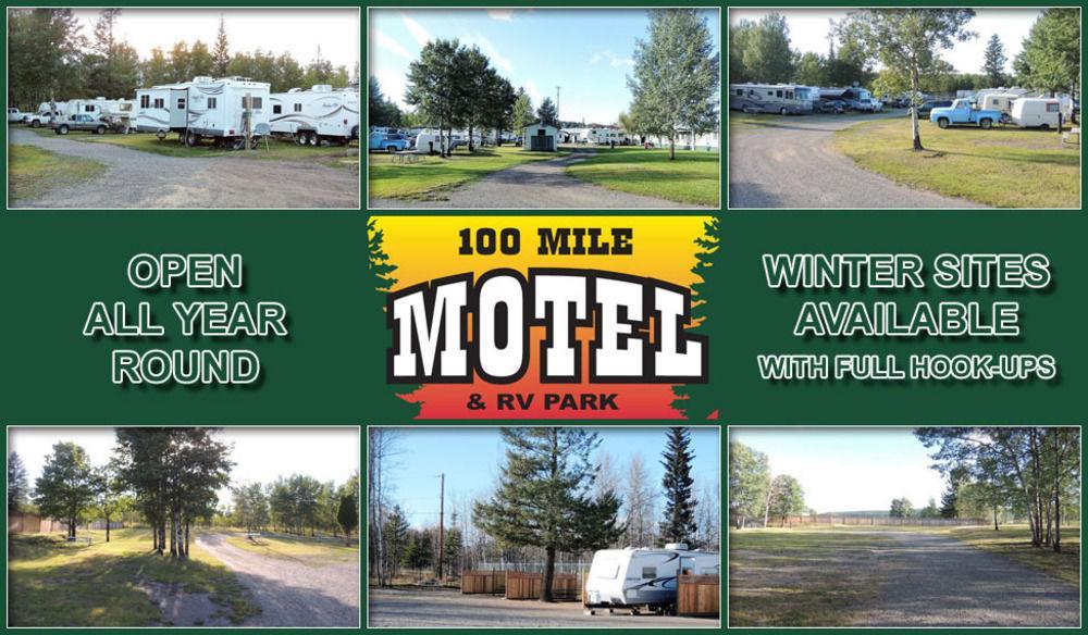 100 Mile Motel & Rv Park 100 Mile House Exteriör bild
